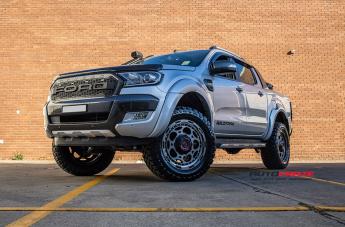 FORD RANGER DEMODOG XD SATIN BLACK GREY TINTED CLEAR COAT